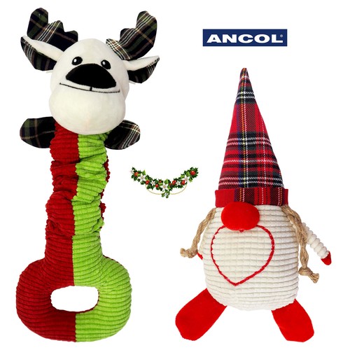 Ancol christmas dog toys xmas - ancol,